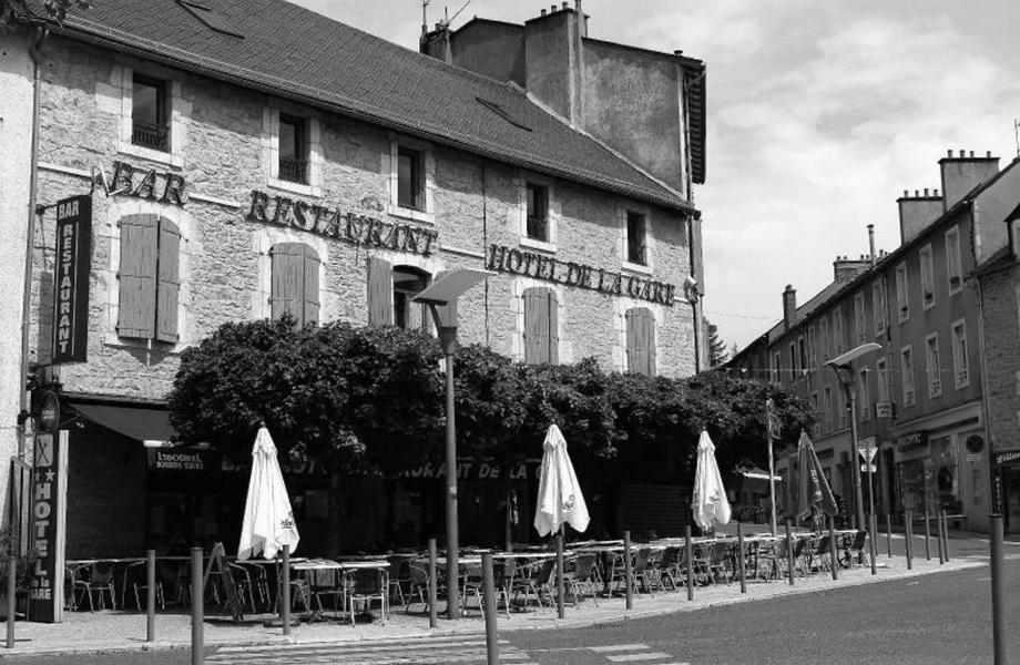 Hotel De La Gare Sévérac-le-Château Eksteriør bilde