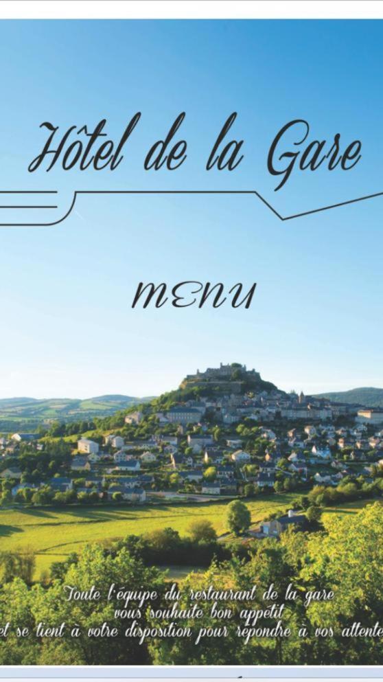 Hotel De La Gare Sévérac-le-Château Eksteriør bilde